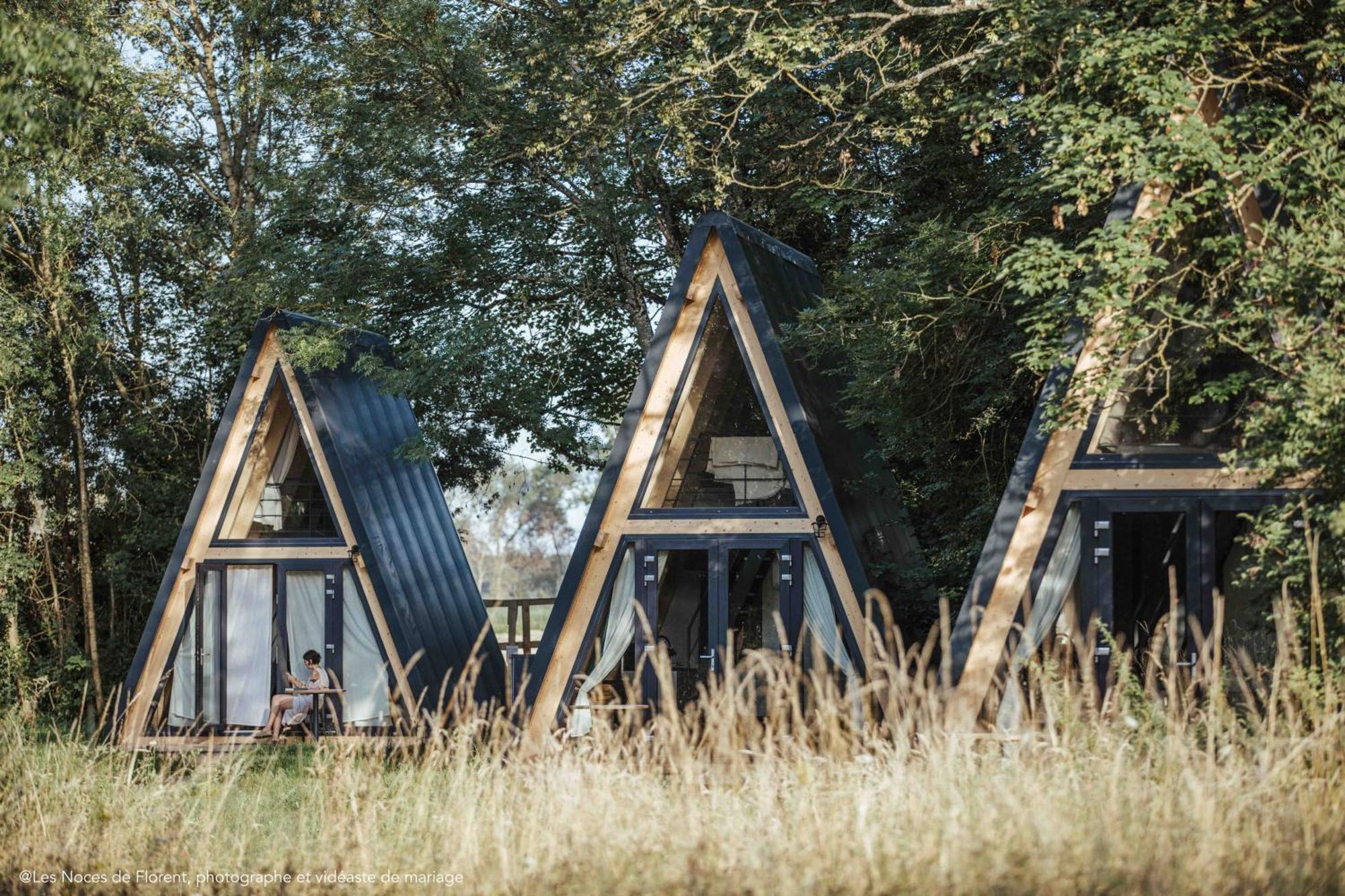 Ecolodges De Reve Dans Un Chateau De Conte De Fees Les-Trois-Moutiers 외부 사진